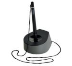 Balpenhouder met kogel SALSA lichtgrijs/zwart