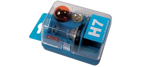 Kit de lampe rechange pour voiture H7, 7 pièces