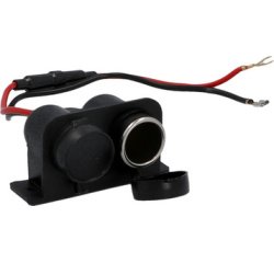 Dubbel stopcontact 6 & 12 V, max 8 A elk