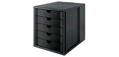 SYSTEM BOX KARMA filing module, 5 drawers, gray