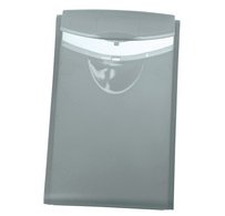 Porte-cartes de visite COGNITO, gris translucide