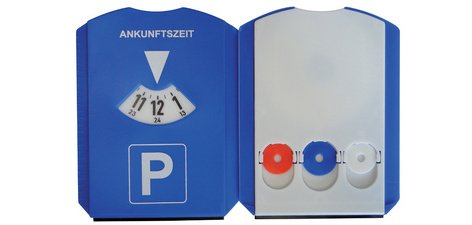 uniTEC Disque de stationnement multifonction, en plastique