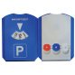 uniTEC Disque de stationnement multifonction, en plastique