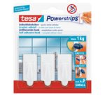 Powerstrips Crochet adhésif SMALL, tendance, blanc