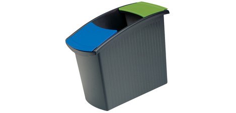 Corbeille à papier MONDO, PP, 18 litres