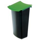 Han papiermand Mondo inzetbakje: groen (ft 15,8 x 12,4 x 28,4 cm)