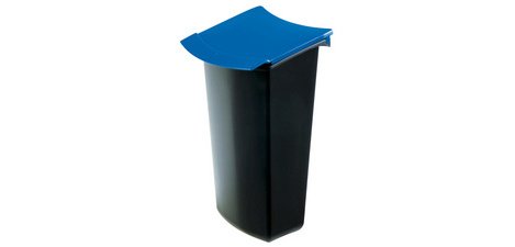 Insert à déchets pour corbeille MONDO, noir/vert