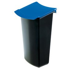 Insert à déchets pour corbeille MONDO, noir/bleu