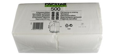 Napkin, 330 x 330 mm, 1 ply, white