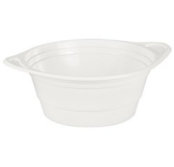 PP plastic soup bowl, 750 ml, white