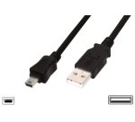 mini câble USB 2.0, USB-A - mini USB-B de 5 broches,