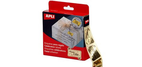 Etiquette adhésive 'Plaisir d'offrir'