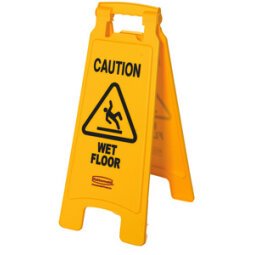 Panneau d'avertissement 'Caution Wet Floor'
