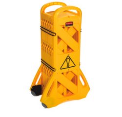 Barrière mobile portable