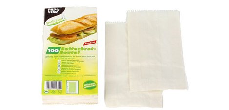Tüte für Croissant, (L)100 x (T)30 x (H)210 mm