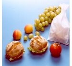 Sachet pour croissant, (L)100 x (P)30 x (H)210 mm