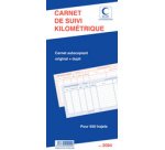 Bloc spiralé 'Suivi kilométrique', 50 feuillets, dupli