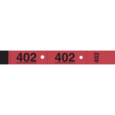 Bloc vestiaire, 50 feuillets de 3 coupons