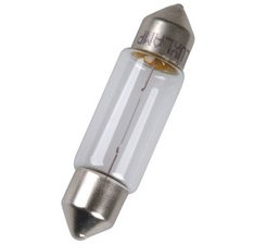 Lampe tubulaire pour voiture, 12 volts, 10 watts