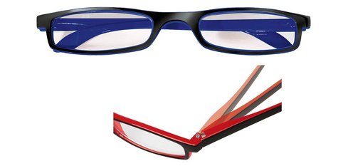 Lesebrillen, Federscharniere, Display