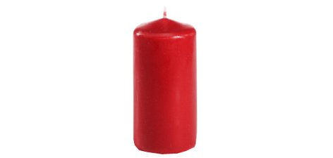 Cylinder-shaped candle, diameter: 50 mm