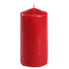 Cylinder-shaped candle, diameter: 50 mm