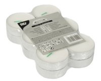 Bougies chauffe-plat Maxi, diamètre: 59 mm, blanc