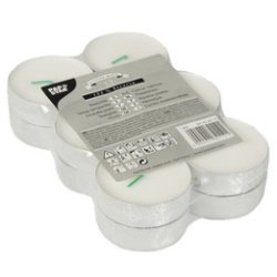 Bougies chauffe-plat Maxi, diamètre: 59 mm, blanc