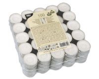 Tealight candles, diameter: 38 mm, white