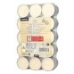Tealight candles, diameter: 37 mm, white