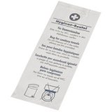 Sac hygiénique en papier, imprimé, blanc - Lot de 200