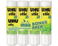 Bâton de colle stic ReNature, sans solvants, 4 x 21 g