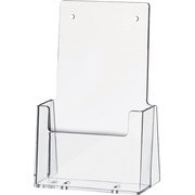 Porte-brochures de table 'the helpdesk', transparent