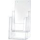 Porte-brochures de table 'the helpdesk', transparent