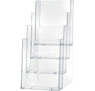 Porte-brochures de table 'the helpdesk', 4 x DL