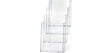 Porte-brochures de table 'the helpdesk', 4 x DL