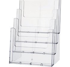 Porte-brochures de table 'the helpdesk', A4 portrait 4 compartiments