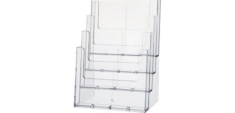 Porte-brochures de table 'the helpdesk', A4 portrait