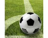 Serviettes à motif 'Football', 330 x 330 mm