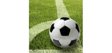 Serviettes à motif 'Football', 330 x 330 mm