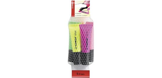 Surligneur NEON, dans un filet de 5