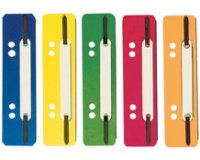 Relieurs à lamelle, PP, courts, 35 x 150 m, couleurs