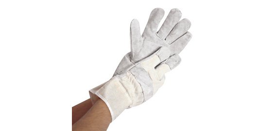 Gants de travail 'WORK', XXL, cuir croûte - La paire