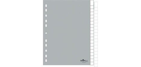 Intercalaires en plastique, A4, en polypropylène,