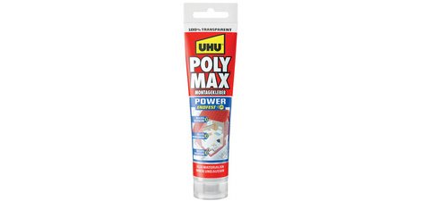 Colle d'étanchéité POLYMAX POWER, 115 g, transparent