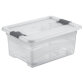 Opbergbox 'Cornelia', 12 liter, tranparant