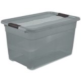 Boîte de rangement 'cornelia' transparent