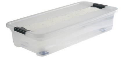 Boîte de rangement 'konrad', à roulettes, 33 litres