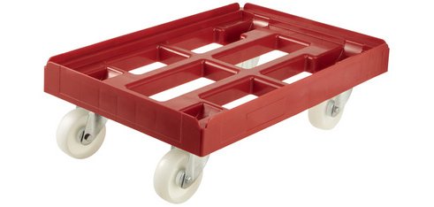 Chariot 'rolf', capacité de charge: 300 kg, rouge