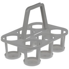 Porte-bouteilles 'paco', 6 compartiments, nordic-